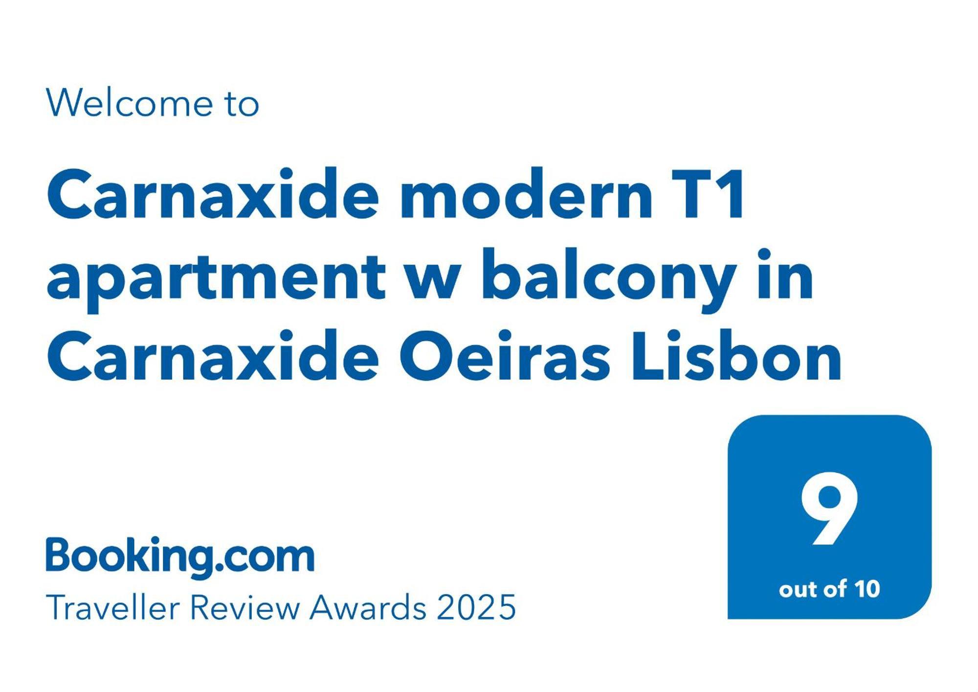 Carnaxide Modern T1 Apartment W Balcony In Carnaxide Oeiras Lisbon Eksteriør billede